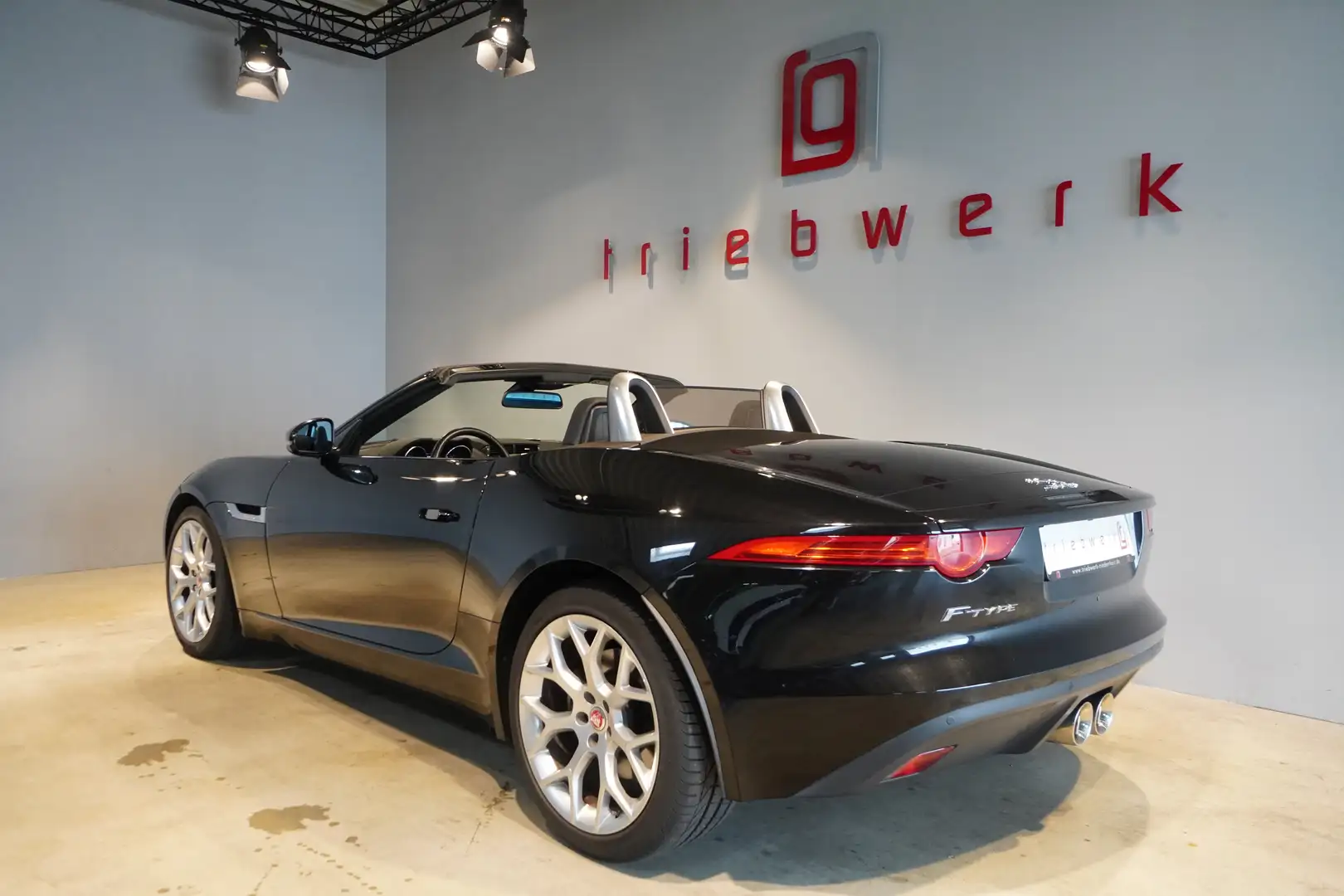 Jaguar F-Type 3.0 V6 Cabriolet*BRD FZG*nur 55000KM* Negro - 2