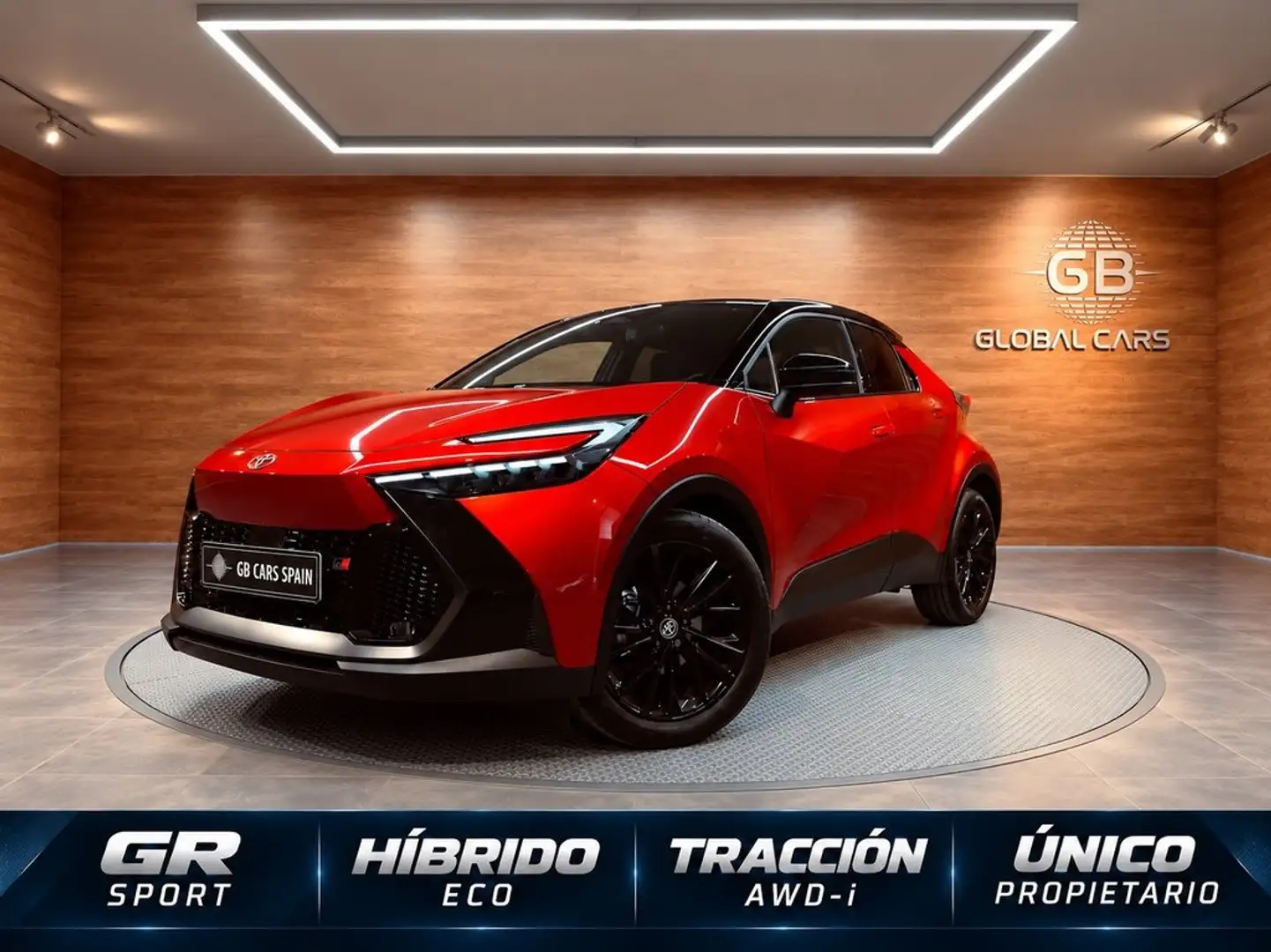 Toyota C-HR 200H GR Sport Premiere Edition AWD Burdeos - 1