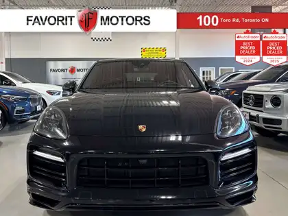 Black 2021 Porsche Cayenne Coupe Coupe All-Wheel Drive Automatic