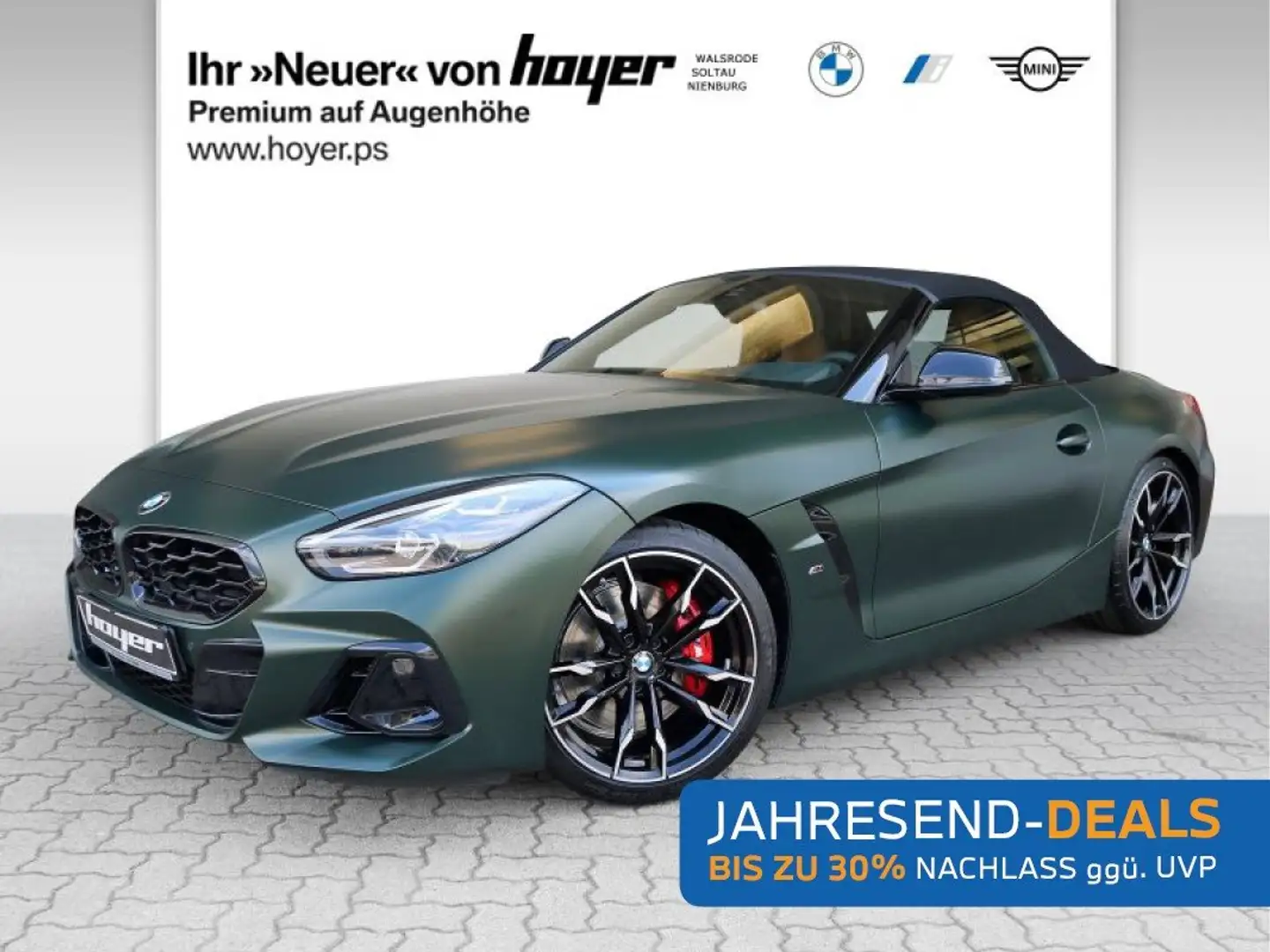 BMW Z4 M40i LED HUD Pure Impulse Head-Up HK HiFi Grün - 1