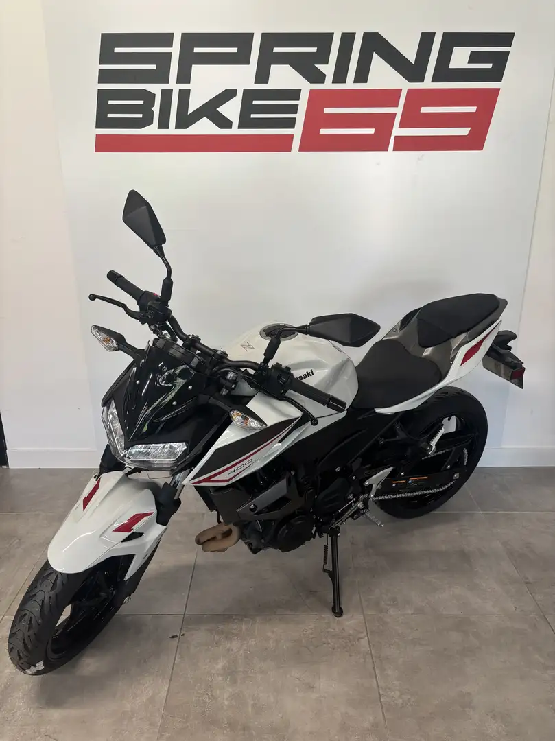 Kawasaki Z 400 Blanco - 2