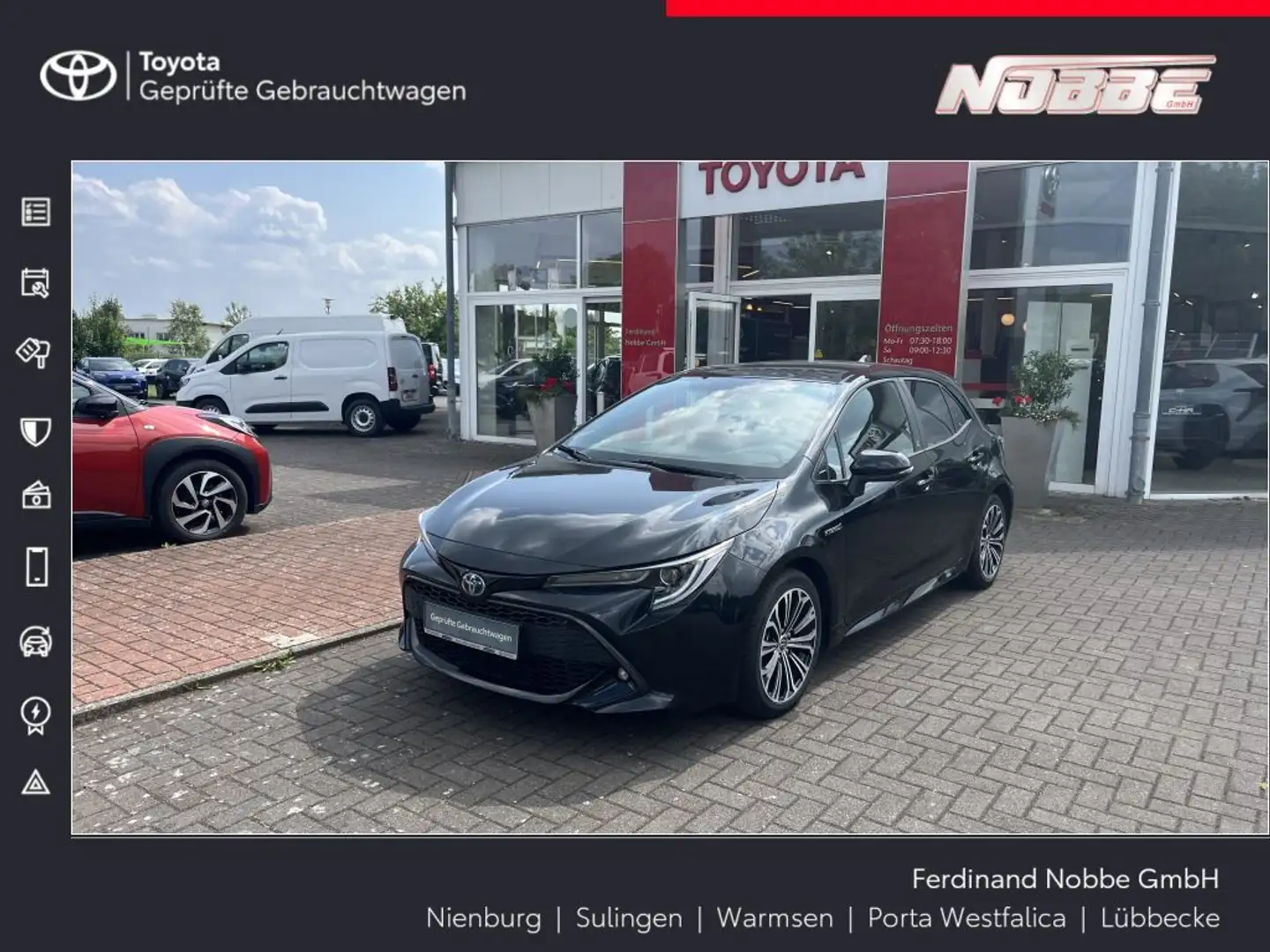 Toyota Corolla 1.8 Hybrid Team Deutschland Noir - 1
