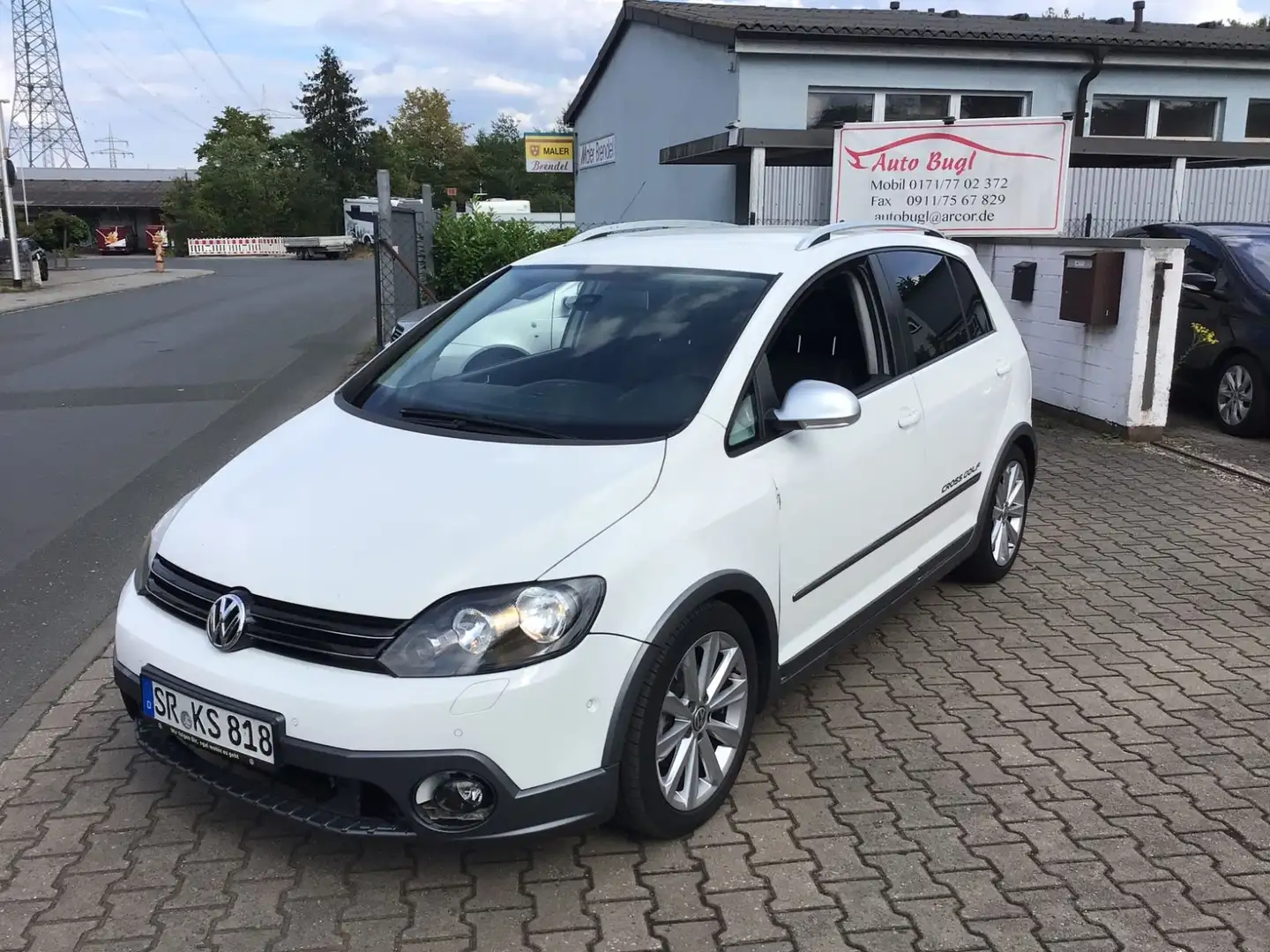 Volkswagen Golf Plus VI CrossGolf+Klima+Leder+Alu Bianco - 1