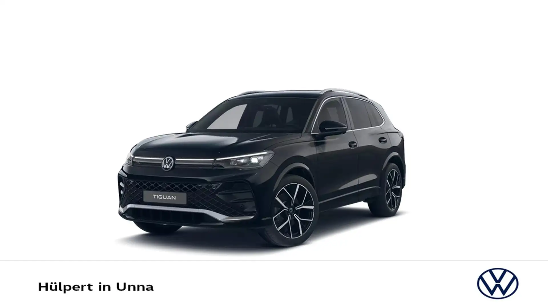 Volkswagen Tiguan 2.0 R-LINE 4X4 NEUESMODELL AHK 360CAM 20Z Noir - 1