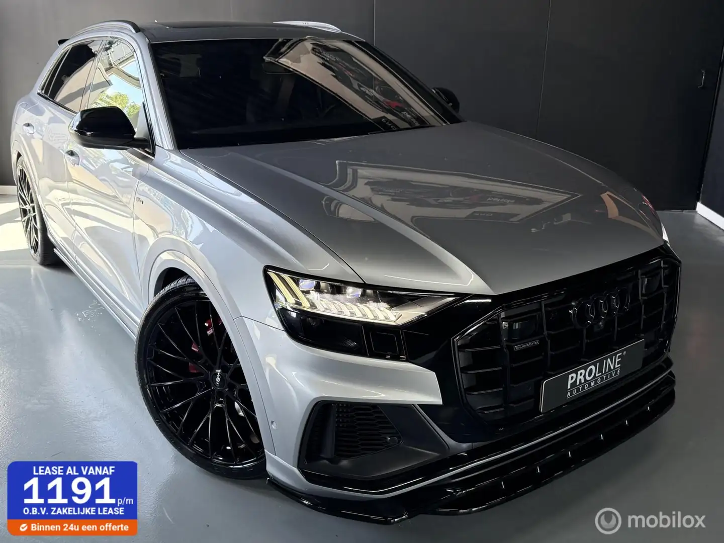 Audi Q8 55 TFSI e quattro Pro Line / 23 INCH / Black optic Grijs - 1