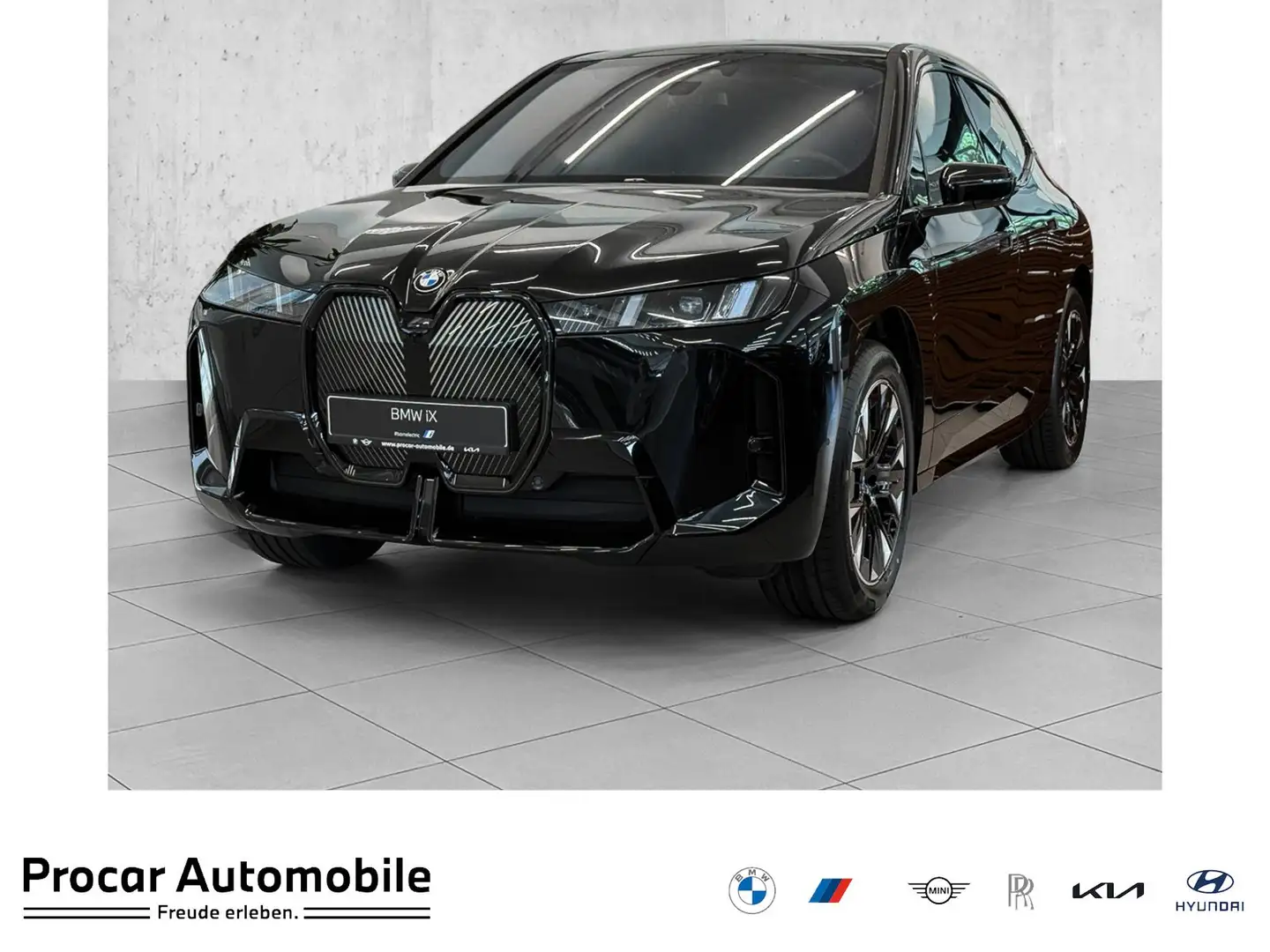 BMW iX xDrive45 M Sport * Panorama-Glasdach Sky Lounge * Černá - 1