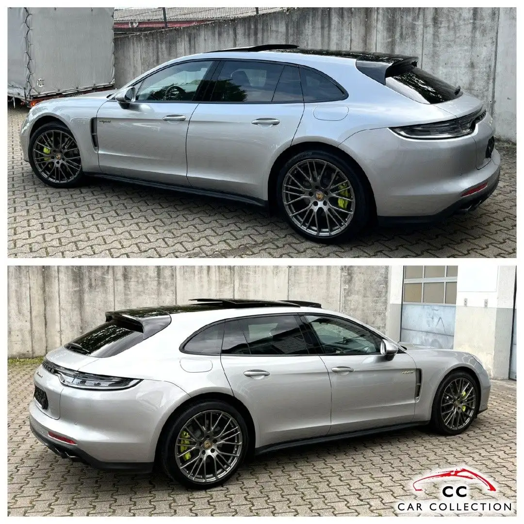 Porsche Panamera Sport Turismo 4 E-Hybrid Platinum Editi Argent - 2