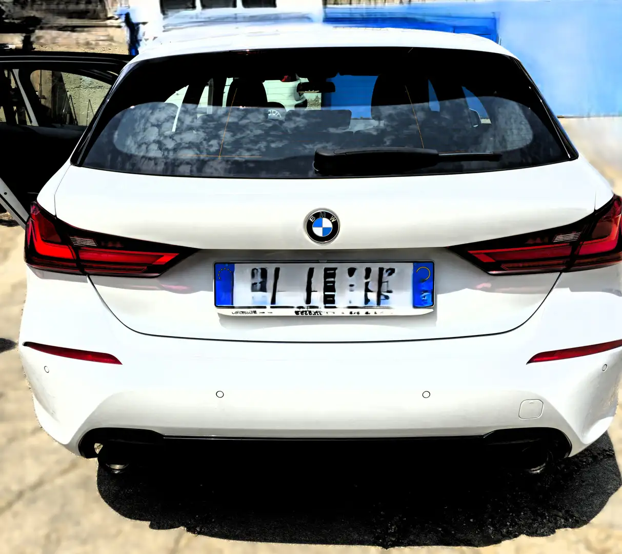 BMW 120 120d xdrive Luxury auto Blanco - 2