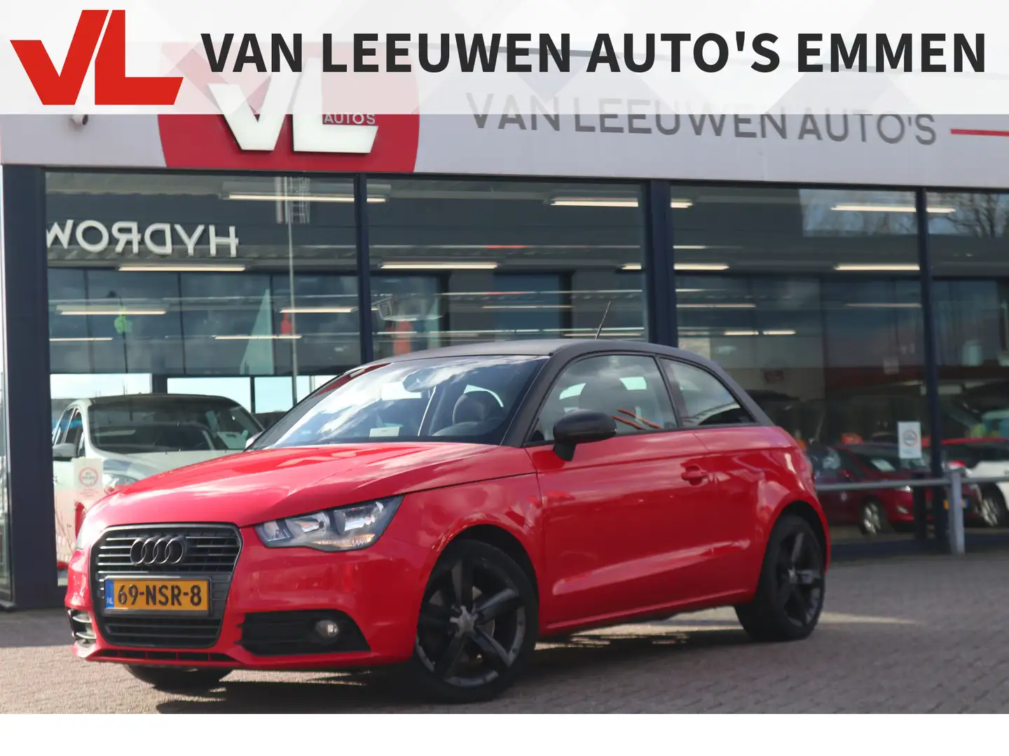 Audi A1 1.4 TFSI Ambition Pro Line Business | Navigatie | Rood - 1