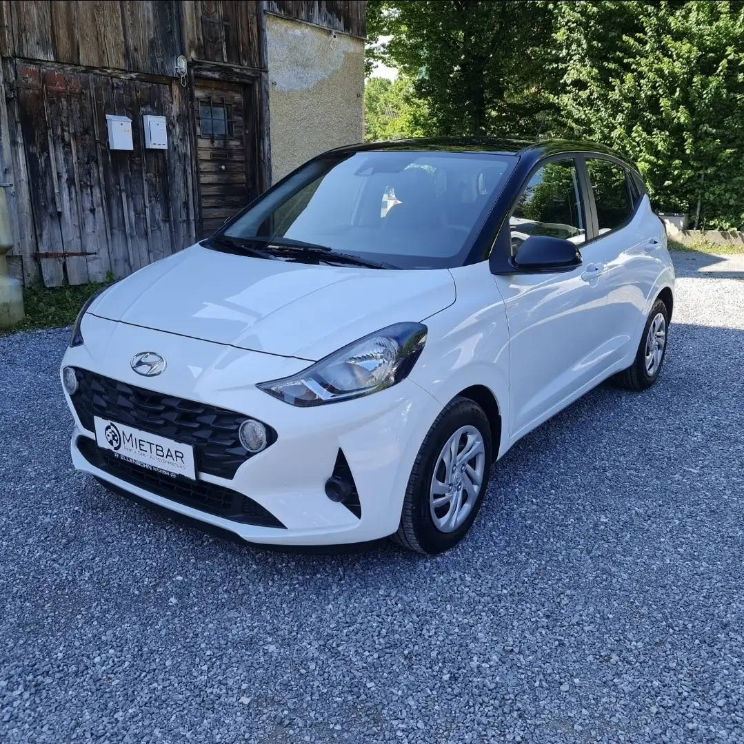 Hyundai i10 1,0 inkl. MwSt. Weiß - 1
