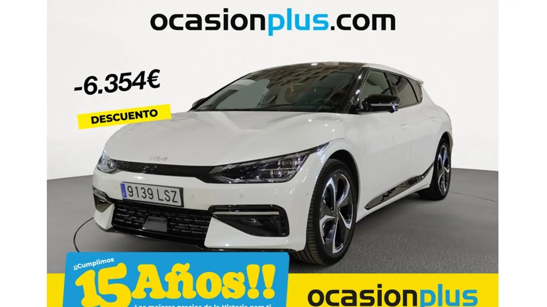 Kia EV6 Long Range GT-Line AWD 239kW Blanc - 1