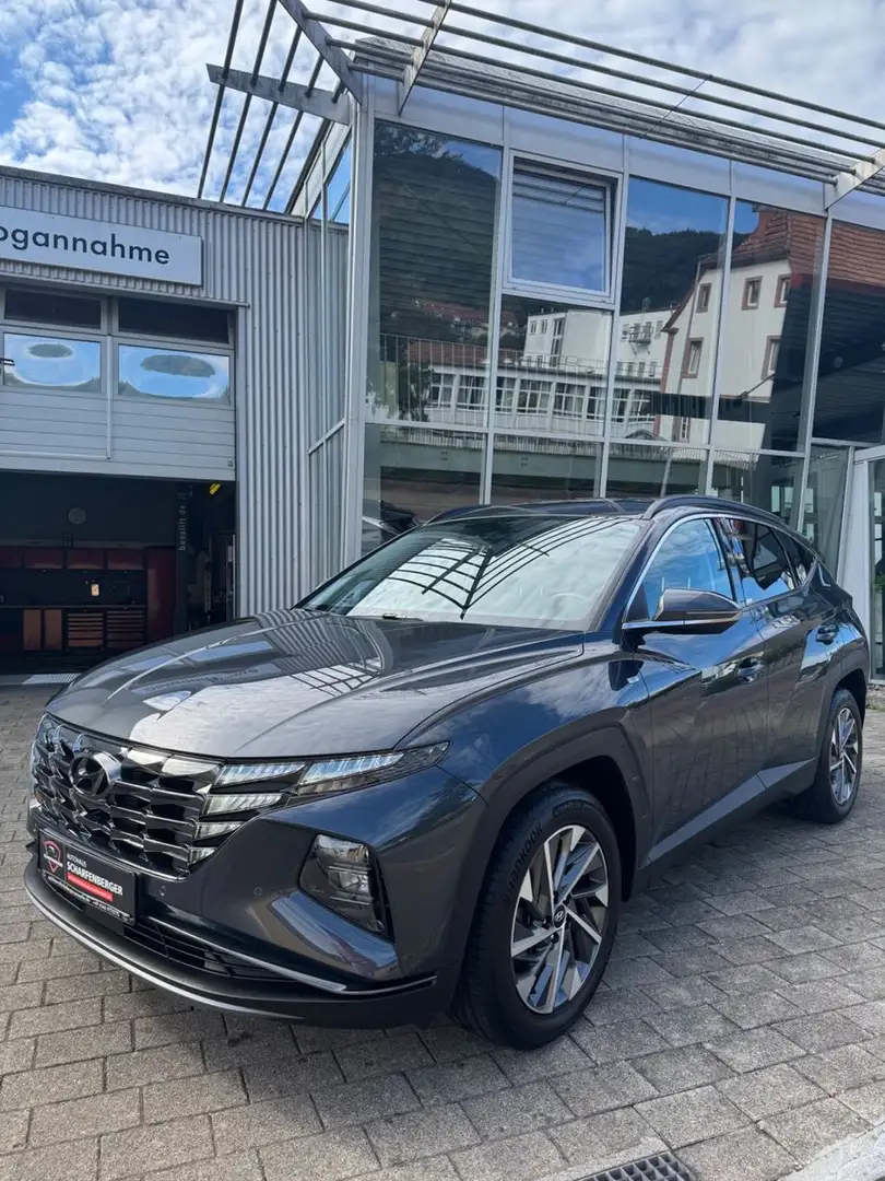 Hyundai TUCSON Trend Mild-Hybrid+8fach+V.Historie+Krell Grau - 1
