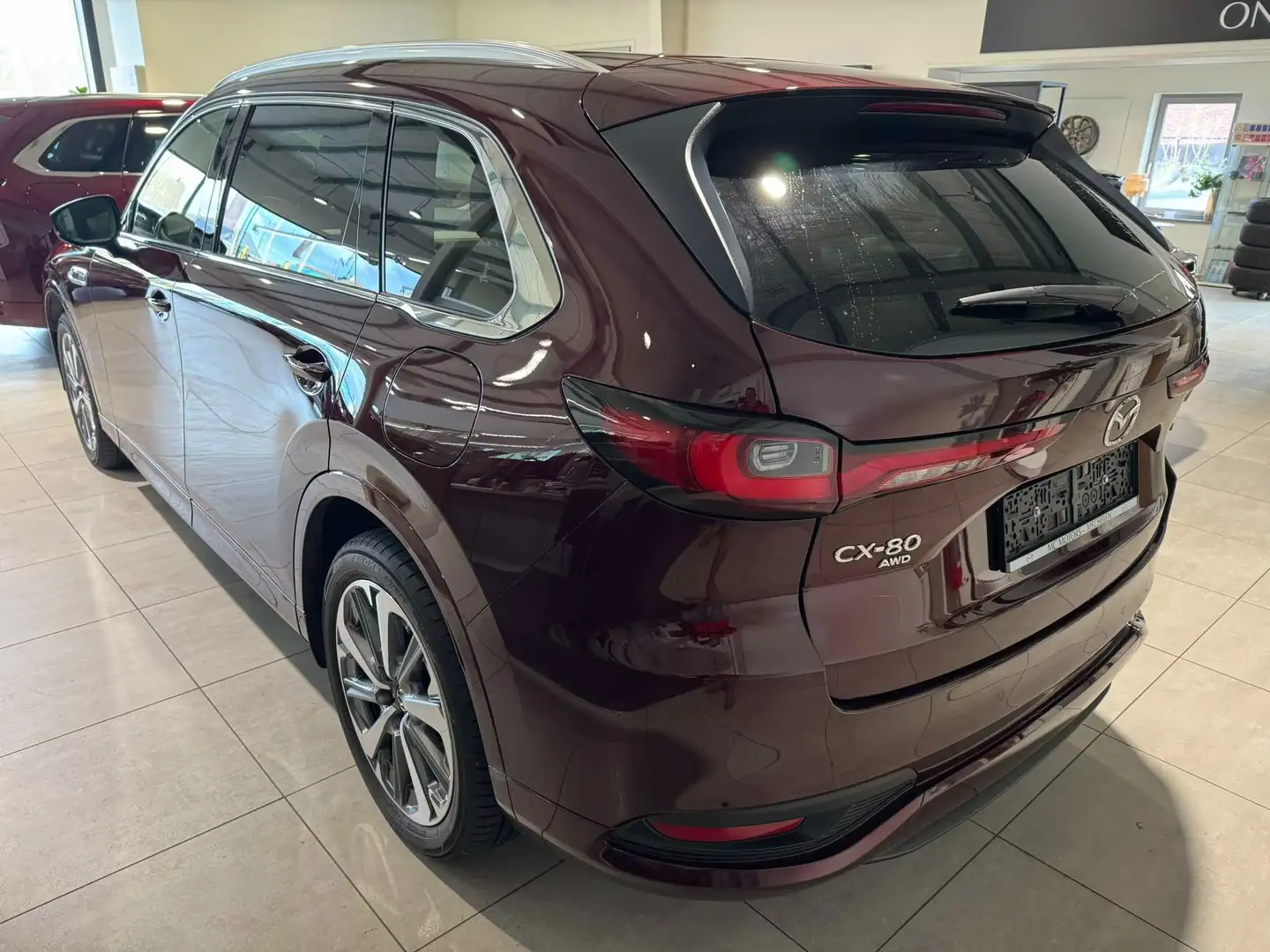 Mazda CX-80 2.5 e-Skyactiv PHEV AWD Takumi Plus (240 kW) Rouge - 2