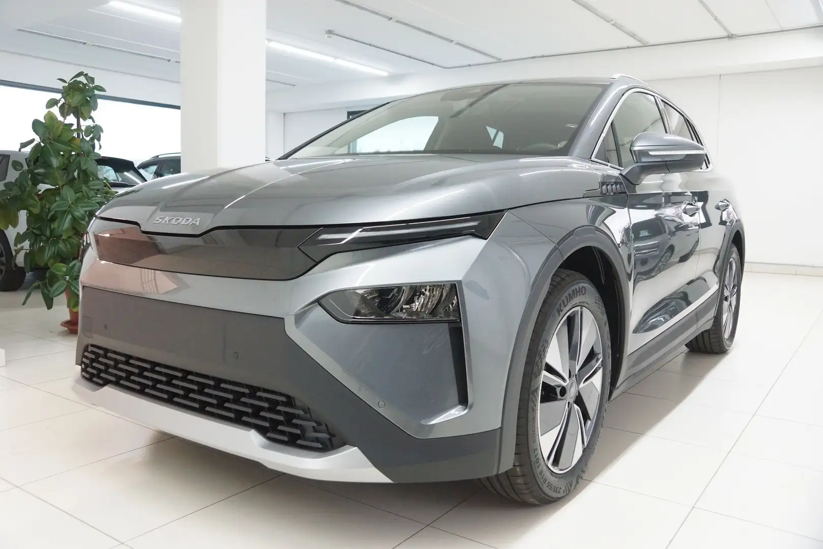 Skoda Elroq Elroq 85 NUOVA DA IMMATRICOLARE Grijs - 1
