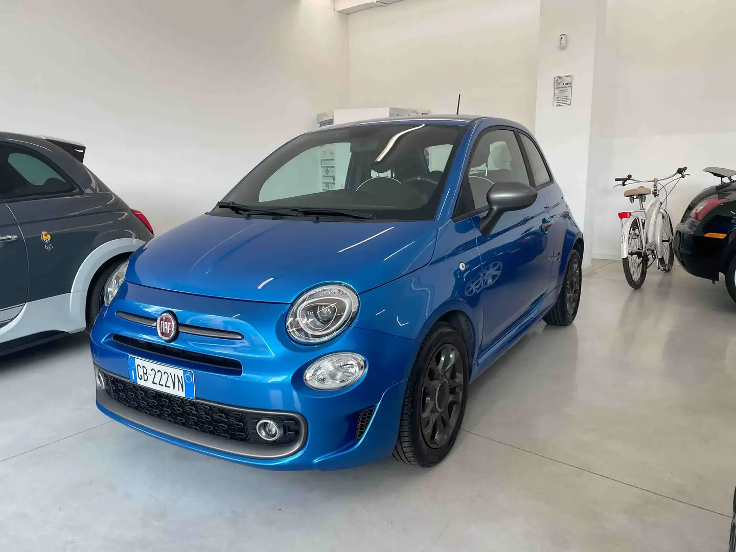 Fiat 500 500 1.0 hybrid Sport 70cv *RATA DA 153 €* Blu/Azzurro - 1