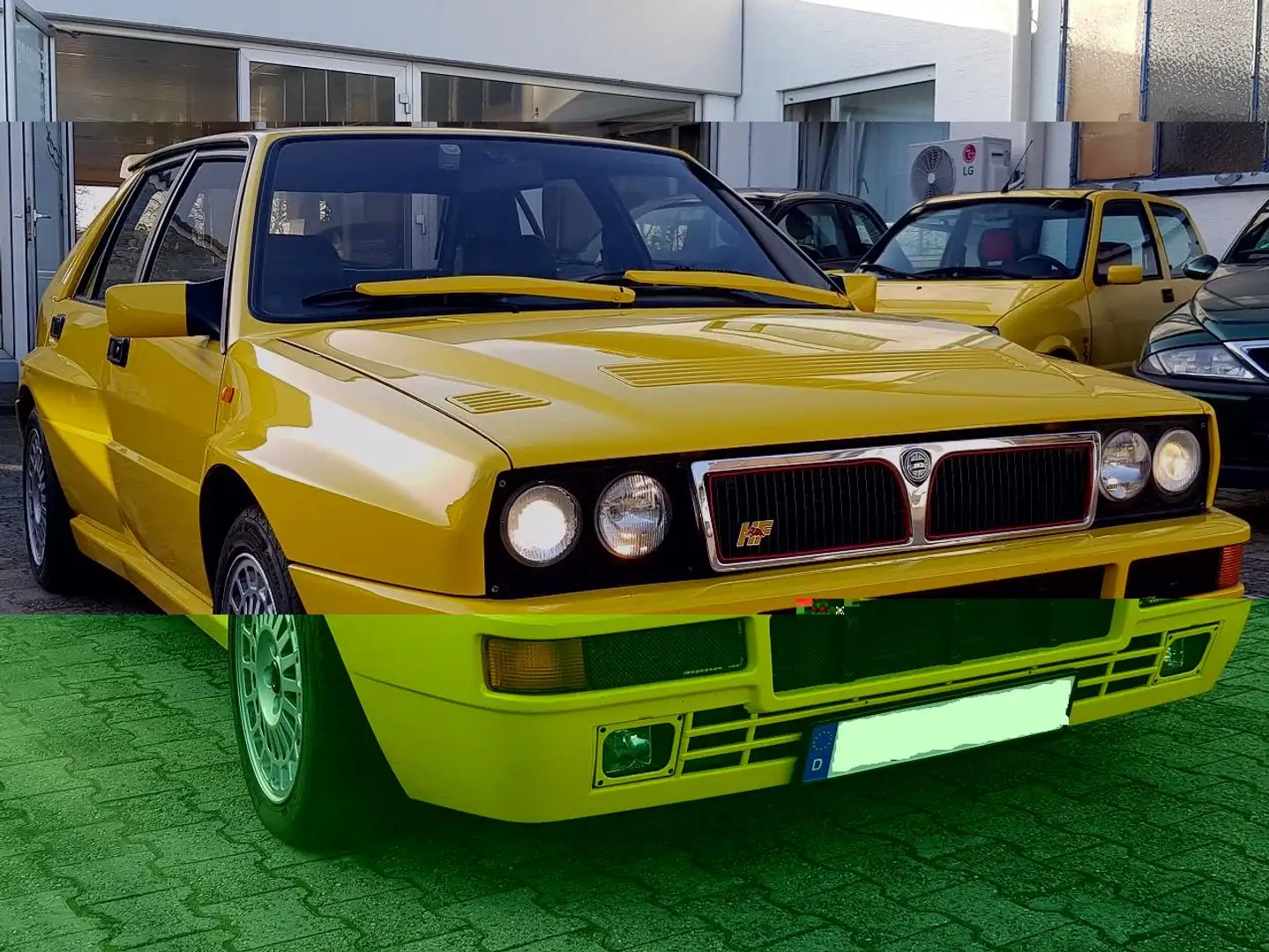 Lancia Delta Delta HF Integrale Evoluzione 16V Turbo žuta - 1