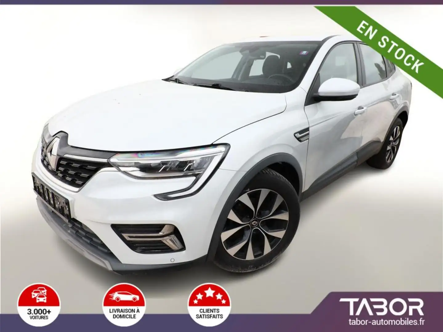 Renault Arkana TCe 140 EDC Zen GPS Cam Radars Blanc - 1