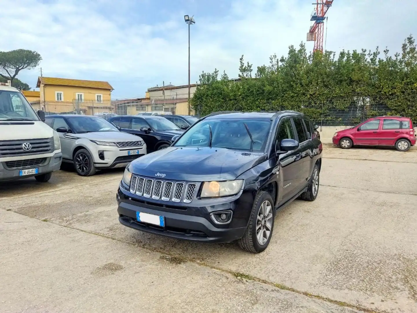 Jeep Compass 2.2cc LIMITED 136cv TELECAM CRUISECONTROL Negru - 1