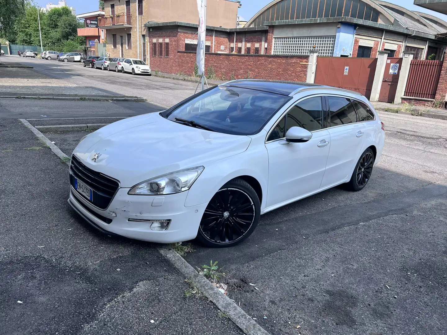 Peugeot 508 SW 2.2 hdi 16v Gt Ciel 204cv auto Bianco - 1