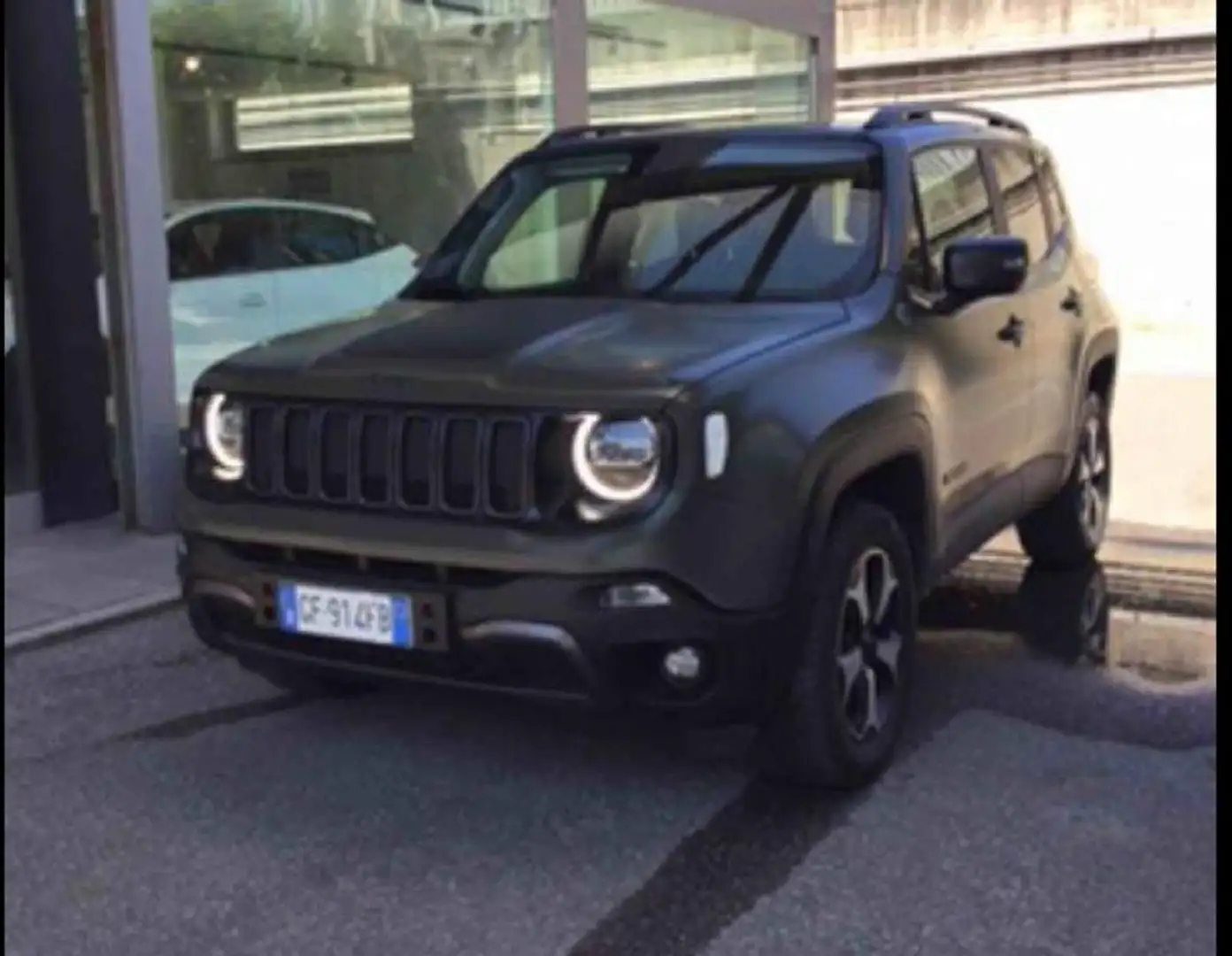 Jeep Renegade 1.3 T4 240CV PHEV 4xe AT6 Trailhawk Зелений - 1