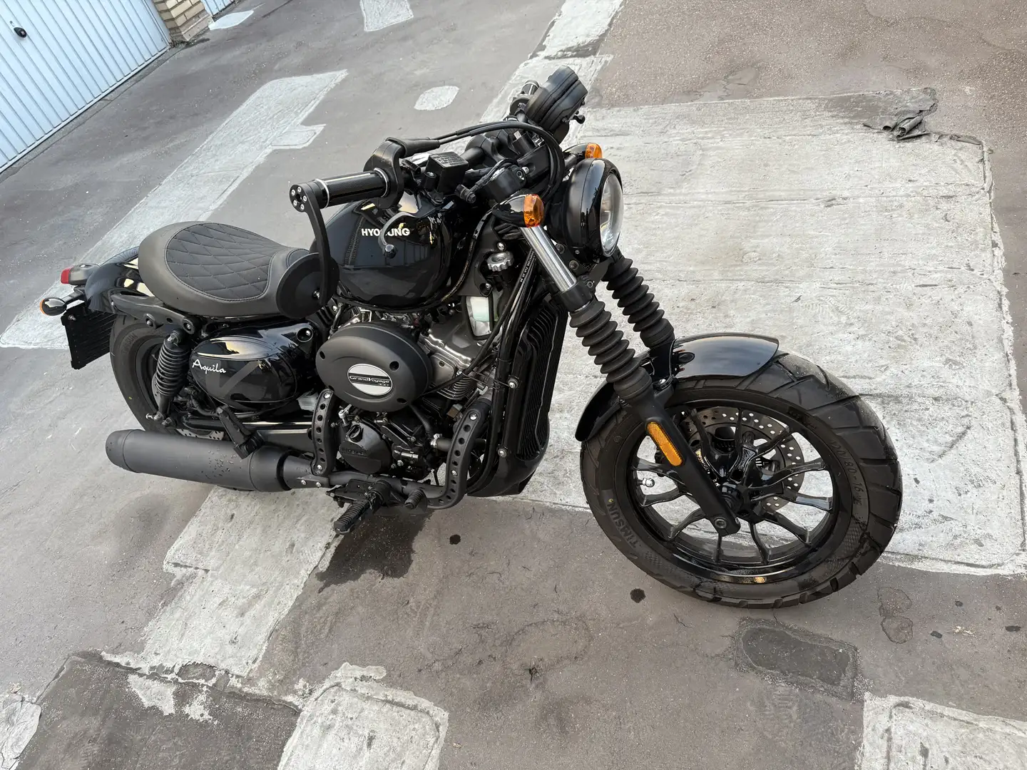 Hyosung GV 300 Aquila GV 300 S Noir - 2