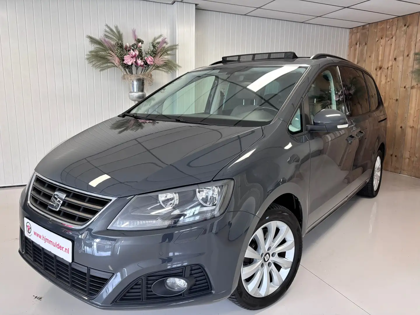SEAT Alhambra 1.4 TSI STYLE, AUTOMAAT, 7 PERSOONS, NAVI, CRUISE, Gris - 1