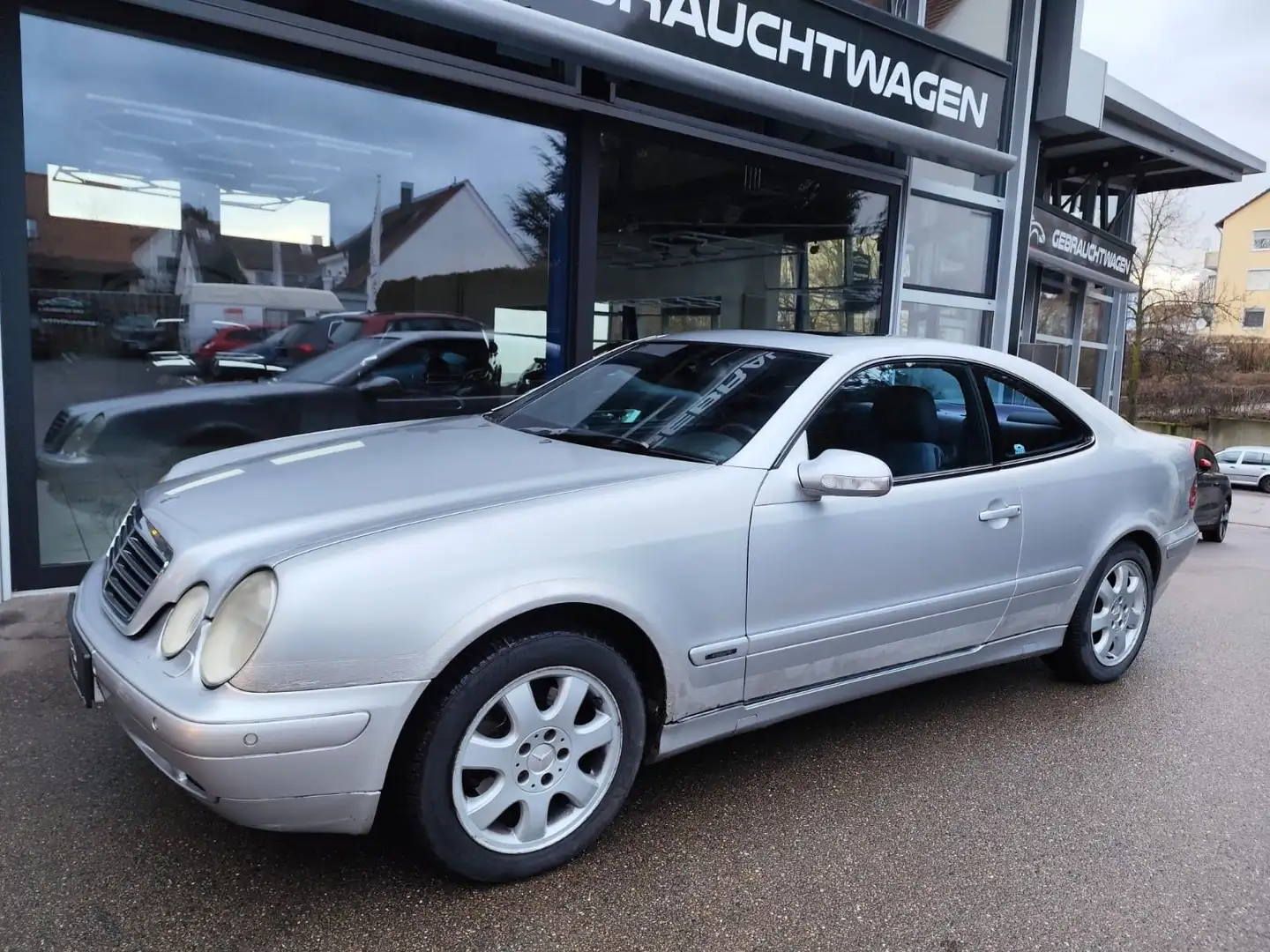 Mercedes-Benz CLK 320 AVANTGARDE, ALU, KLIMA, INSP + HU NEU Plateado - 1