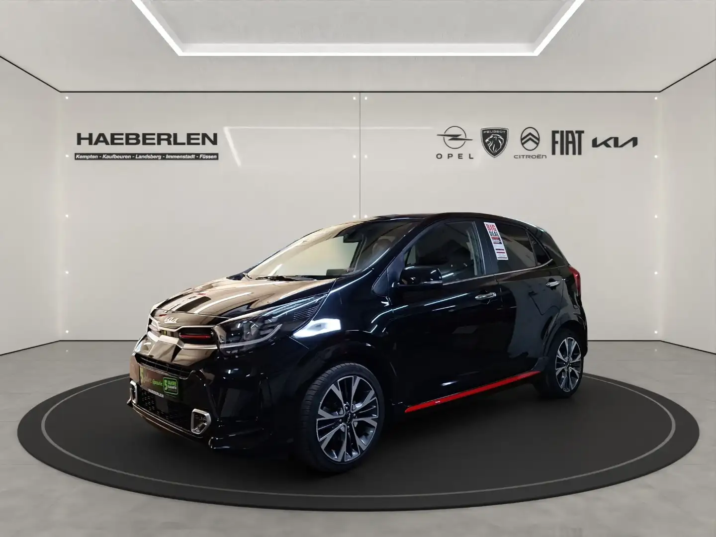 Kia Picanto 1.0 T-GDI GT Line GT-Line SpurH SpurW Noir - 2