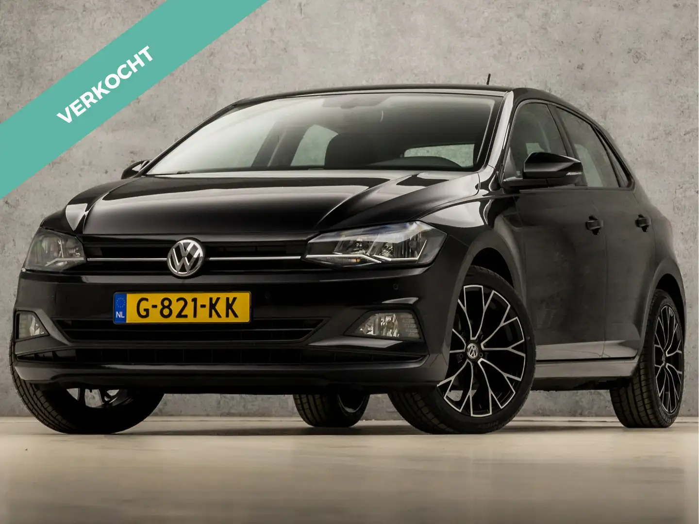Volkswagen Polo 1.0 TSI Sportline (APPLE CARPLAY, GROOT NAVI, CLIM Negru - 1