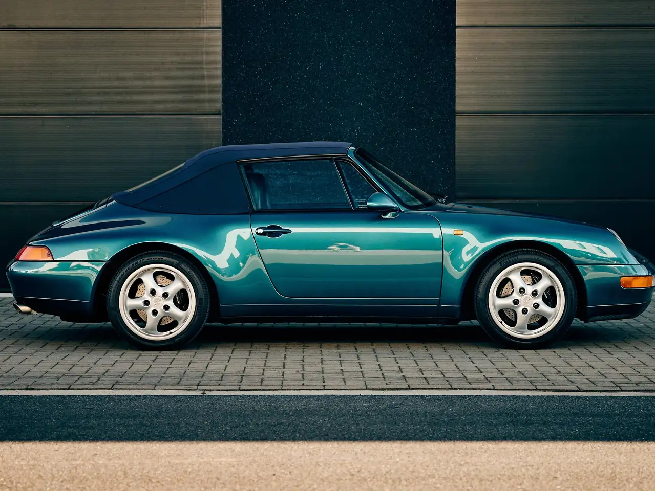 Porsche 993 Carrera 2 cabrio 286Pk 6-vit manual gearbox, foto 9