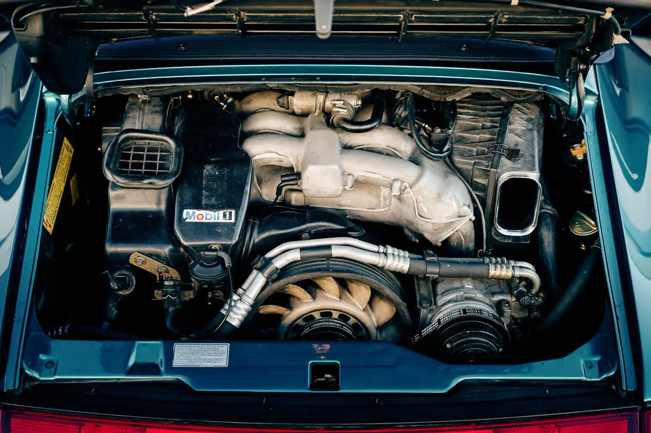Porsche 993 Carrera 2 cabrio 286Pk 6-vit manual gearbox, foto 12