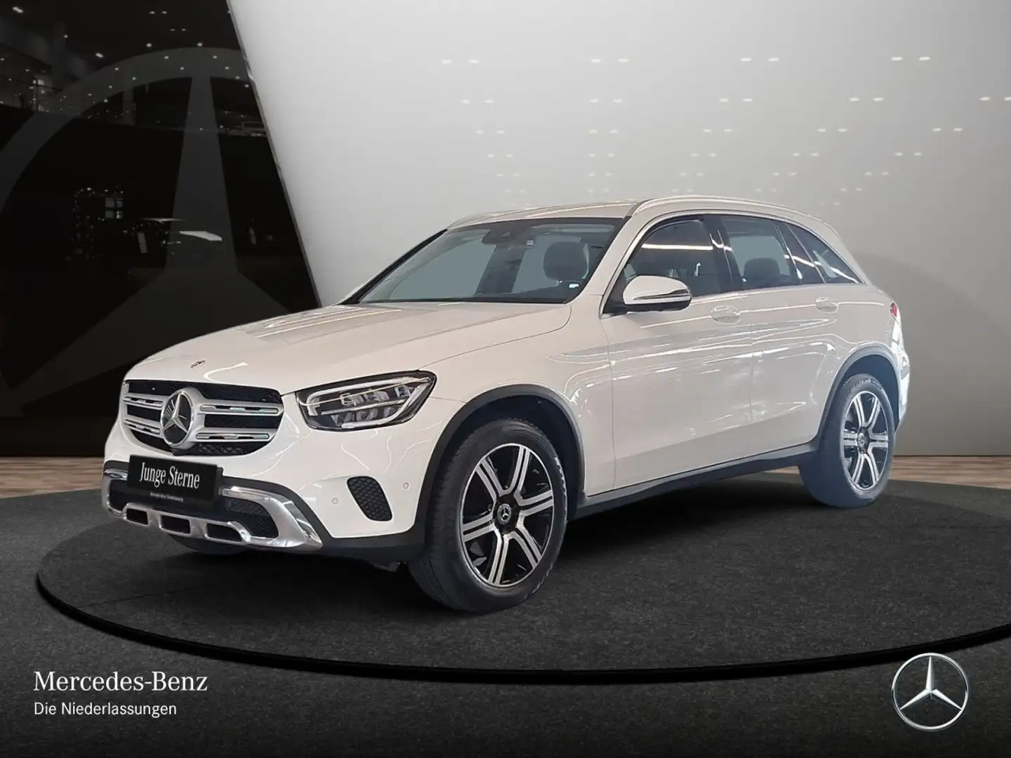 Mercedes-Benz GLC 200 GLC 220 4M 360+AHK+LED+SPUR+TOTW+KEYLESS+9G Weiß - 2