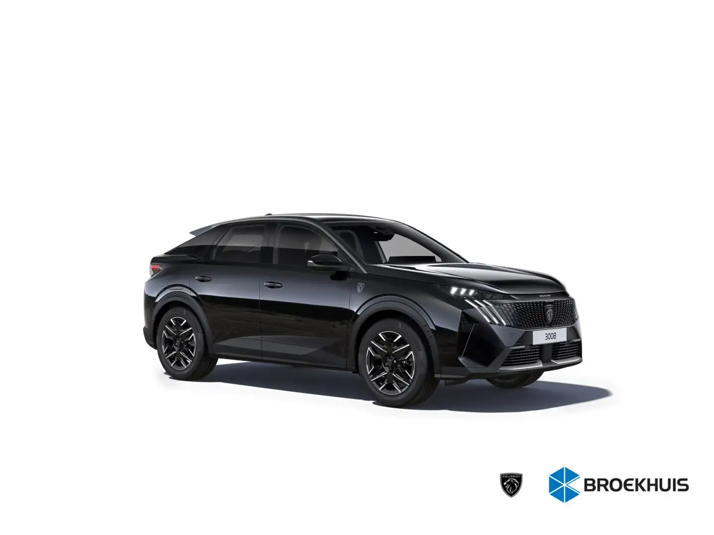 Peugeot 3008 1.2 HYBRID 136PK GT AUTOMAAT / NAVI / LED / CLIMA Zwart - 1
