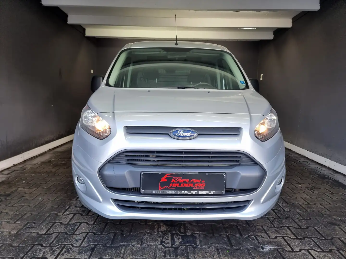 Ford Transit Connect Kasten LANG, KLIMA, 1.HAND, LKW ZULASSUNG Silber - 2