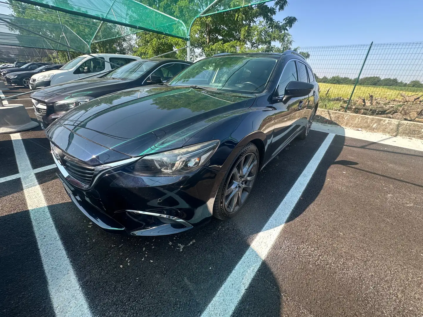 Mazda 6 Wagon 2.2 Exceed 175cv 6mt TG. FM664NT Blauw - 1