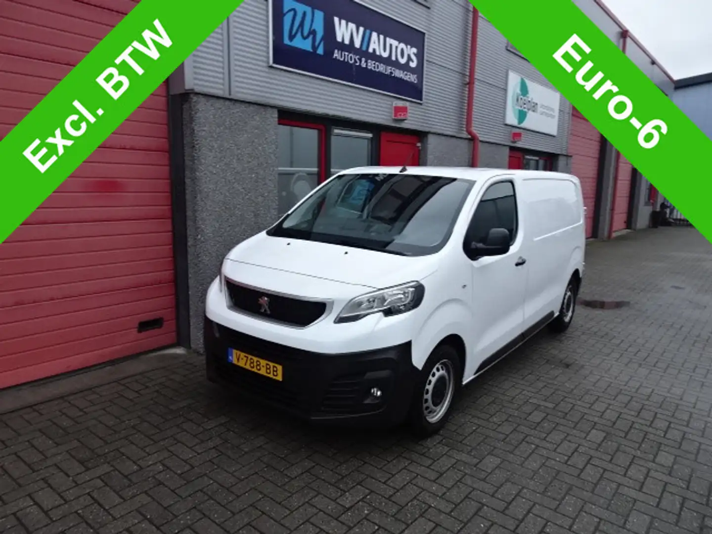 Peugeot Expert 226S 1.6 BlueHDI 95 Pro 3 zits Wit - 1