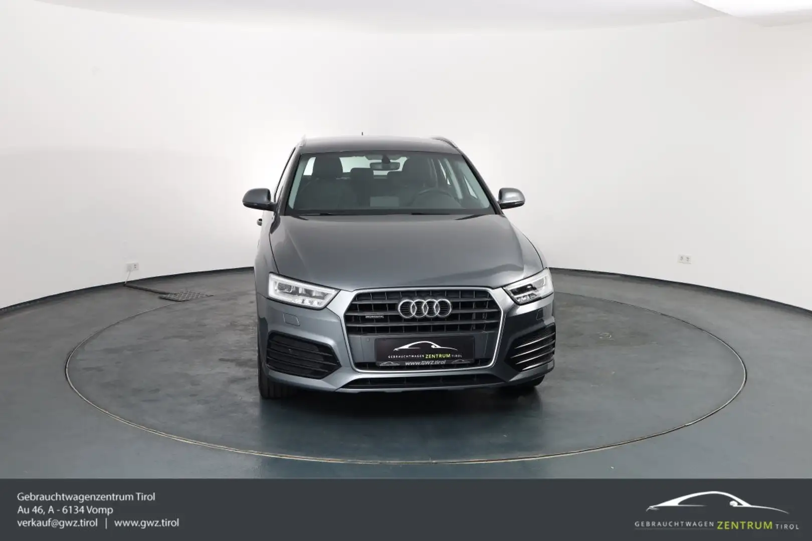 Audi Q3 2,0 TDI Sport quattro S-tronic KEYLESS / TOP! Gris - 2