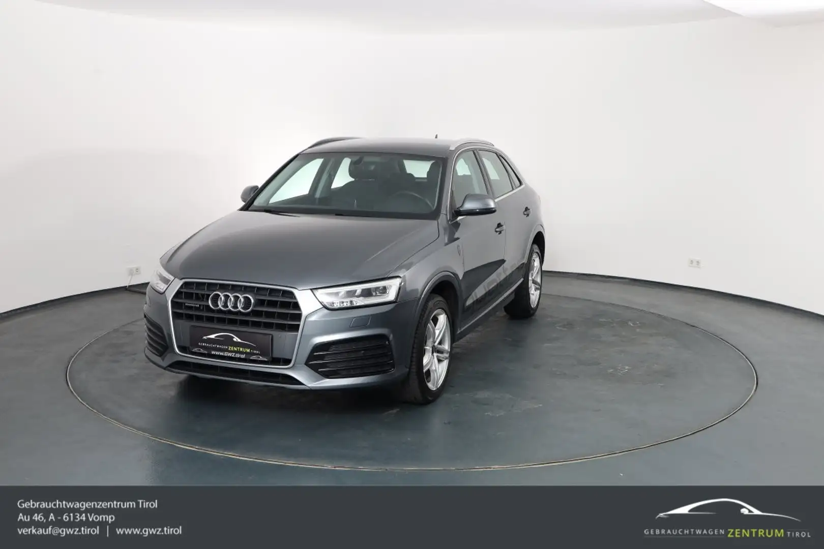 Audi Q3 2,0 TDI Sport quattro S-tronic KEYLESS / TOP! Gris - 1