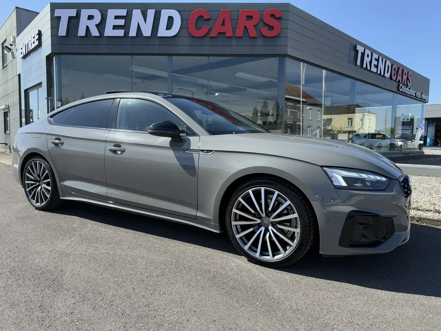 Audi A5 30TDi AUTO.S-LINE SHADOWLOOK MATRIX TOIT PANO CUIR Szürke - 2