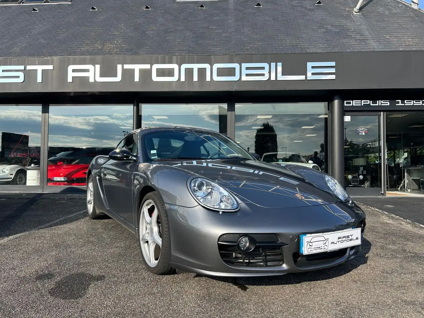 Porsche Cayman (987) 3.4 S SPORT Gris - 1