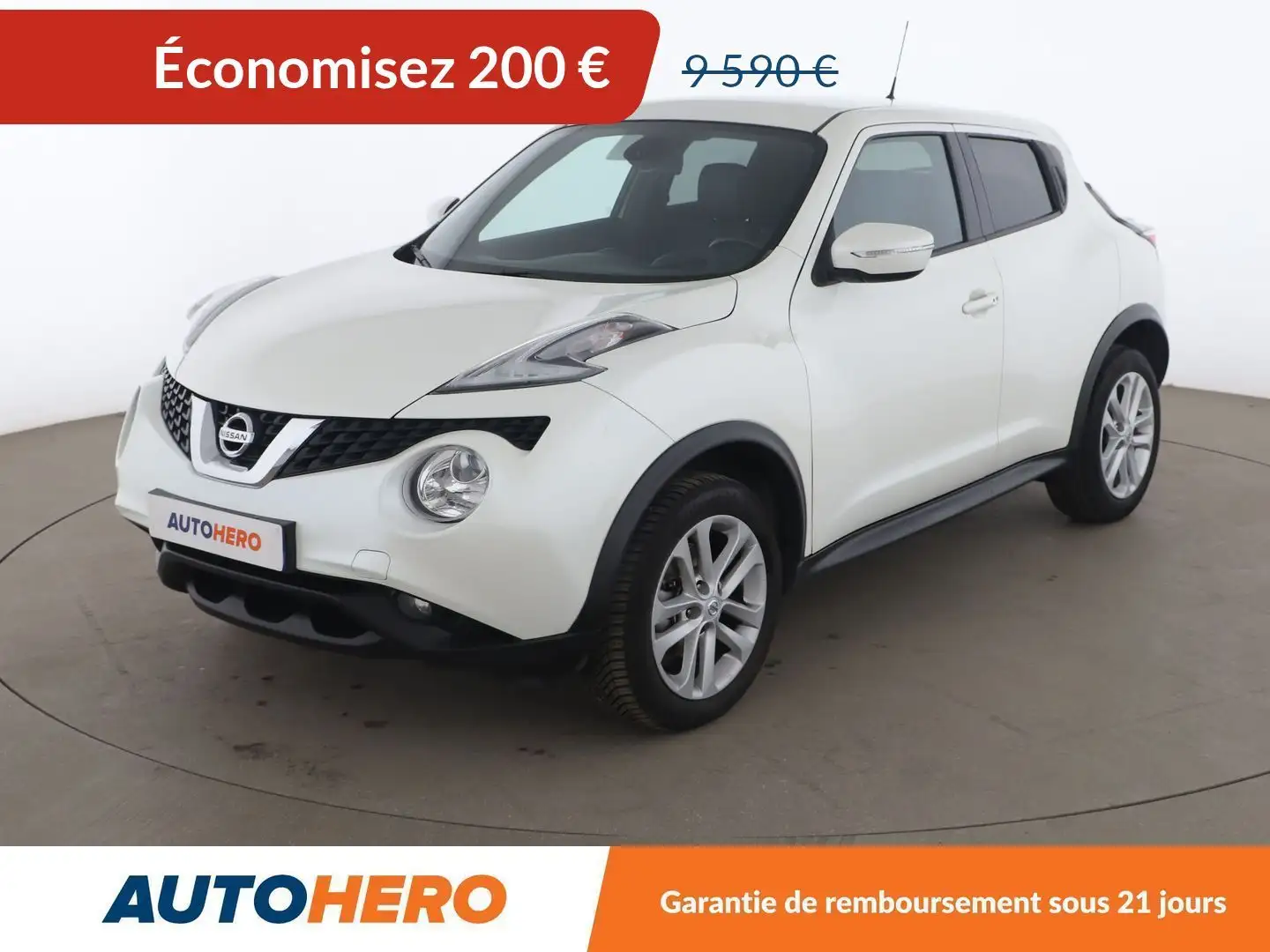 Nissan Juke 1.2 DIG-T N-Connecta Blanc - 1