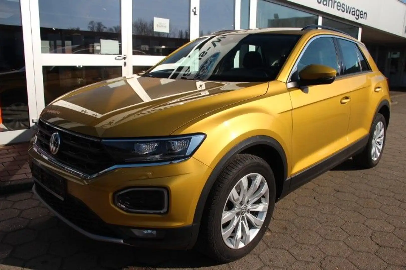 Volkswagen T-Roc 1,5 Style*1.HAND*KLIMA*NAVI*DIGITAL( TACHO Gelb - 2