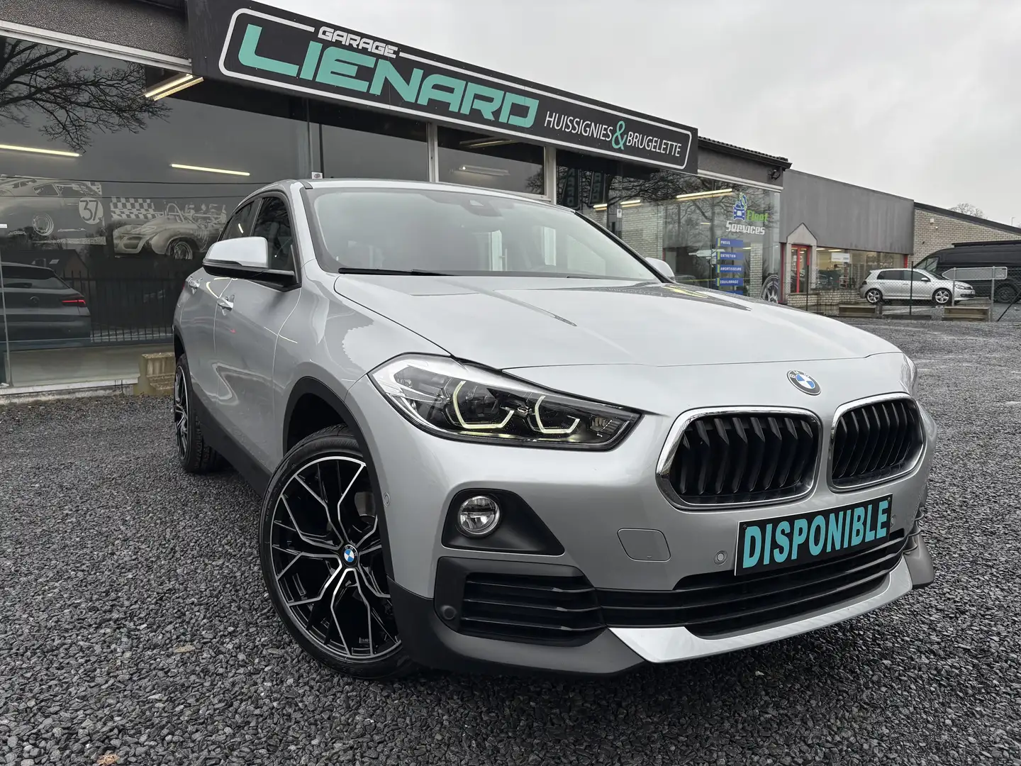 BMW X2 X2 1.5iA sDrive18 *LED*CUIR*GPS*CRUISE*GARANTIE Gris - 1