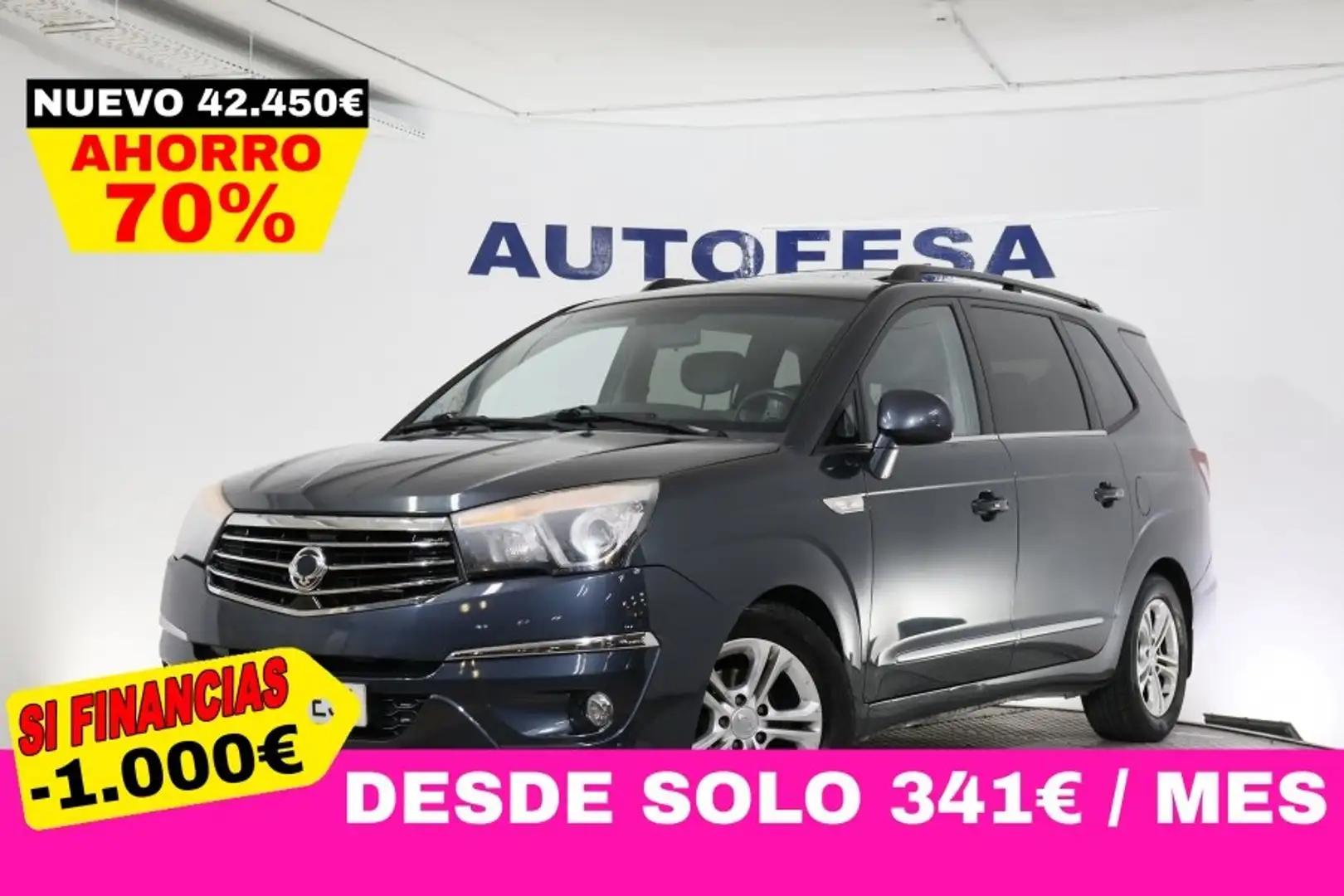 SsangYong Rodius D22T 178cv LIMITED AUTO 7 PLAZAS 5P # TECHO, NAVY, - 1
