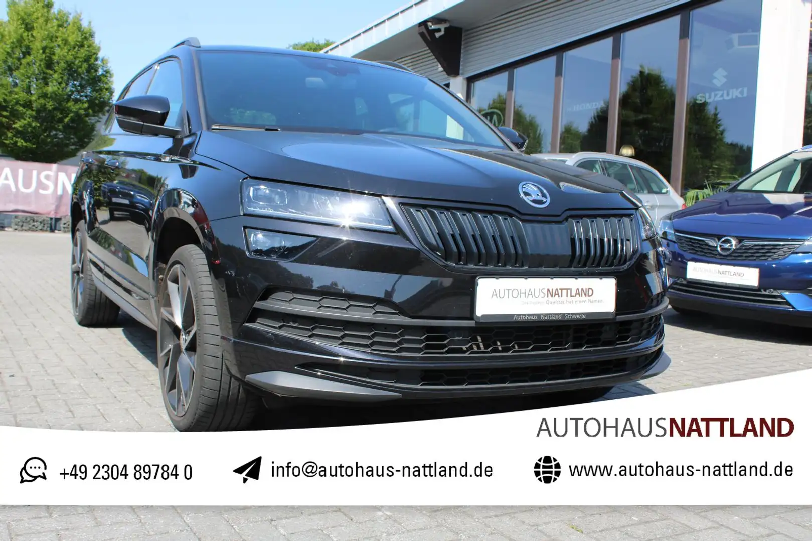 Skoda Karoq 1.5 16V TSI ACT Sportline DSG ACC VC Navi Noir - 1