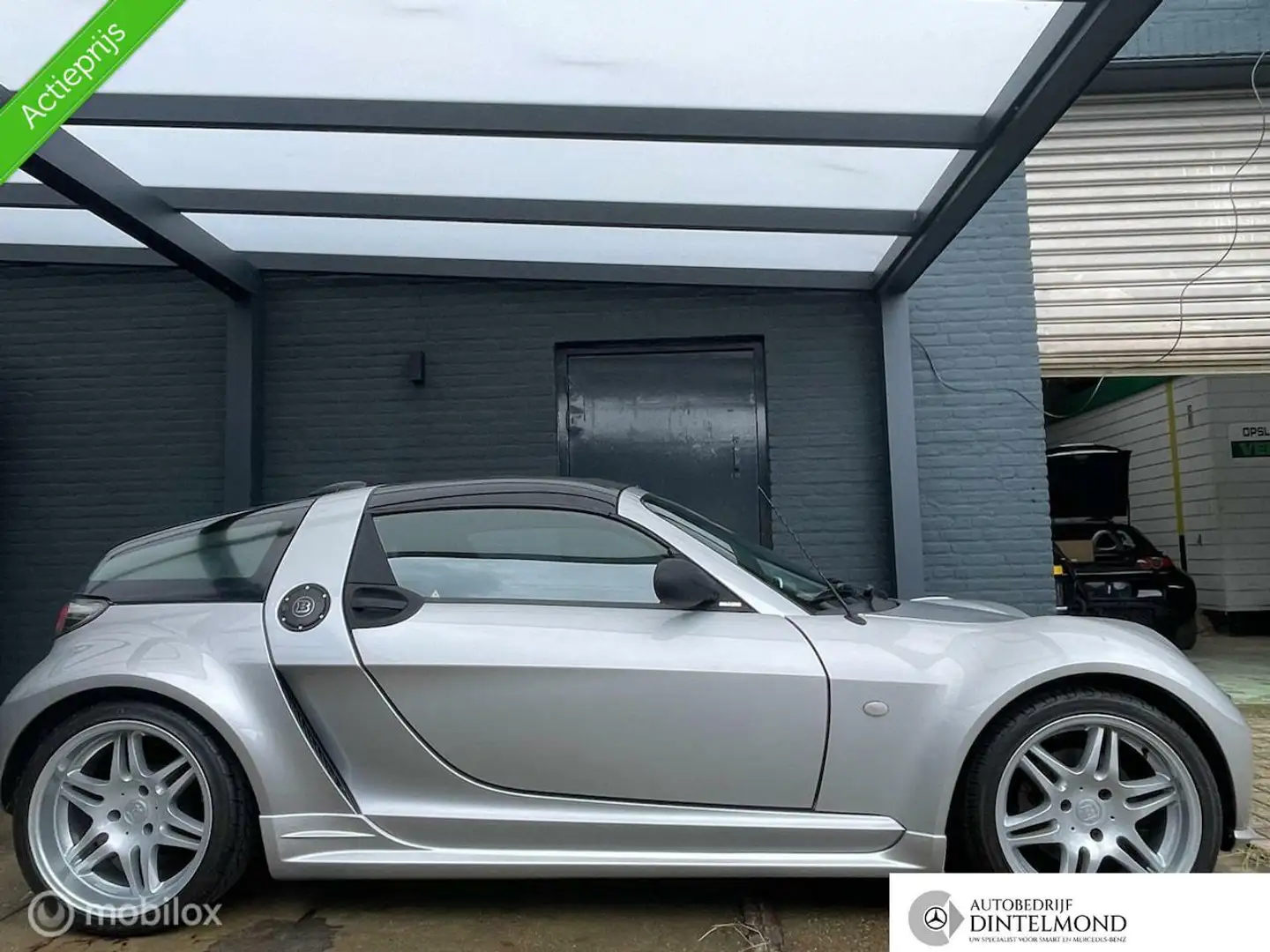 smart roadster Coupé origineel NL geleverde BRABUS met hardtop vo Szürke - 2