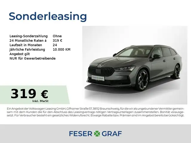 Skoda Superb Combi Sportline 2,0 TDI*inkl. LRV*AHK*