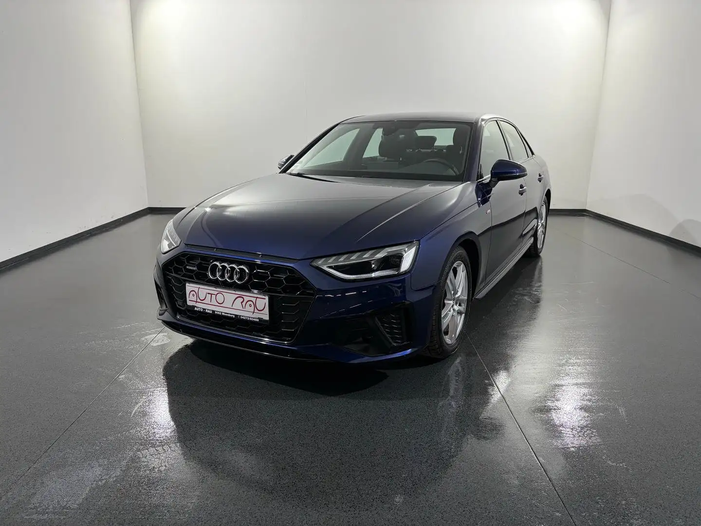 Audi A4 Lim. 40 TDI quattro S-tronic S-line *LED*RFK*NAVI* Blau - 2