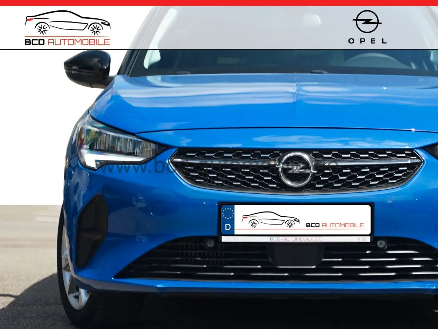 Opel Corsa Opel Corsa F Elegance*LED*APPLE*TEMPO*ALU*SPUR*T Blau - 1