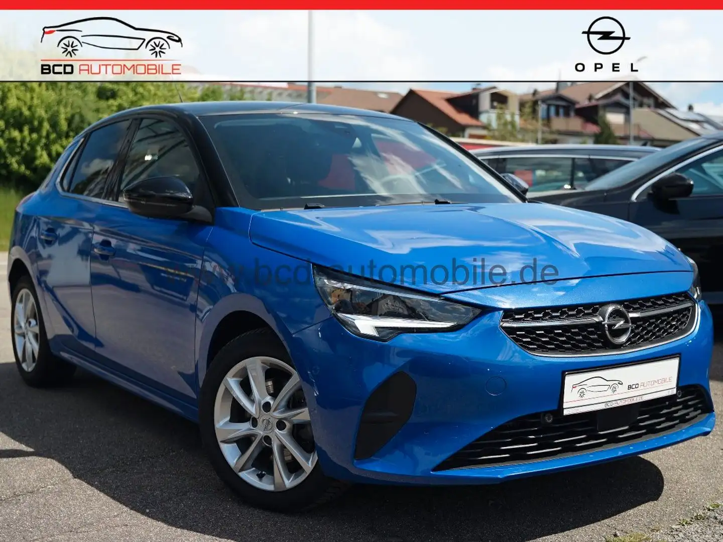 Opel Corsa Opel Corsa F Elegance*LED*APPLE*TEMPO*ALU*SPUR*T Blau - 2